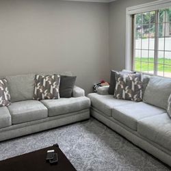2 Beige Sofa’s