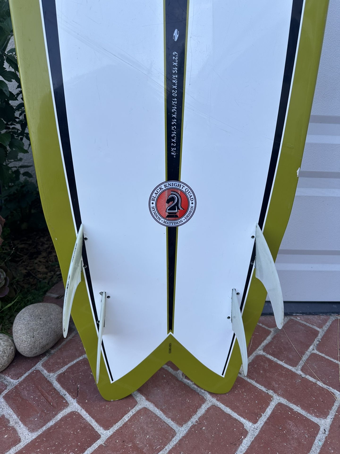 6'2” Hynson Black Knight Surfboard for Sale in San Diego, CA - OfferUp