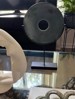 Modern Soapstone Decorative Sculpture