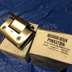 CRL PINNACLE 537 Series Brushed Nickel Full Back Plate Set Of Two(2)