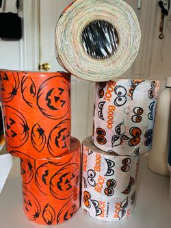 For all toiletries bundle Halloween & etc. Novelty Toilet Paper 5 Rolls