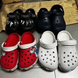 Moving Sale: Gently Used Crocs - $100 for All 4