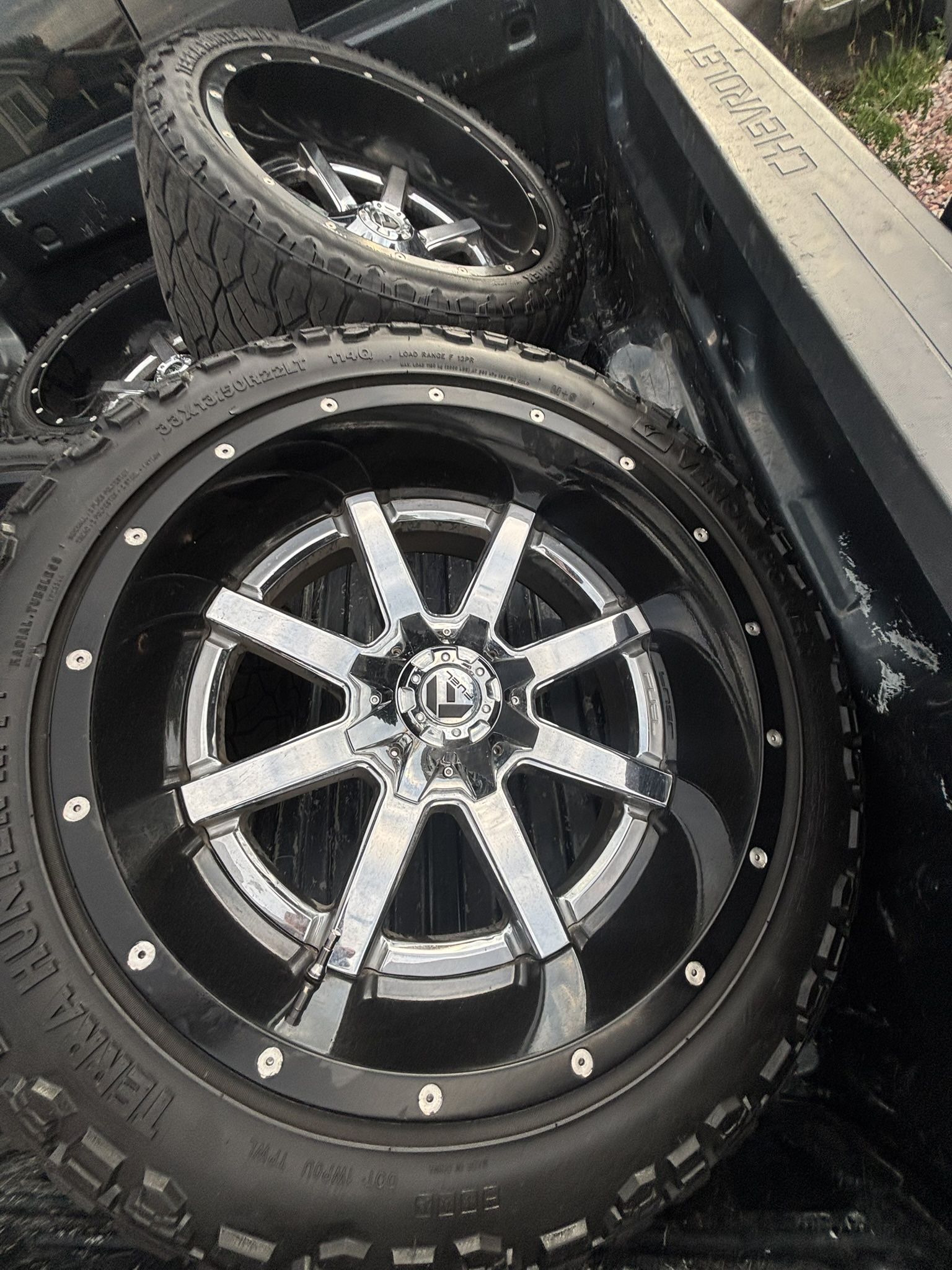 Fuel Maverick 8 Lug Wheels 