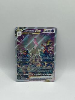 Non TCG Pokemon Mewtwo Vstar Fan Art Card