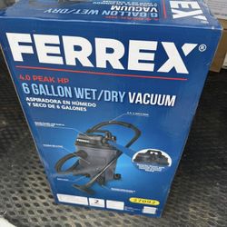 FERREX 6 Gallon Vacuum 