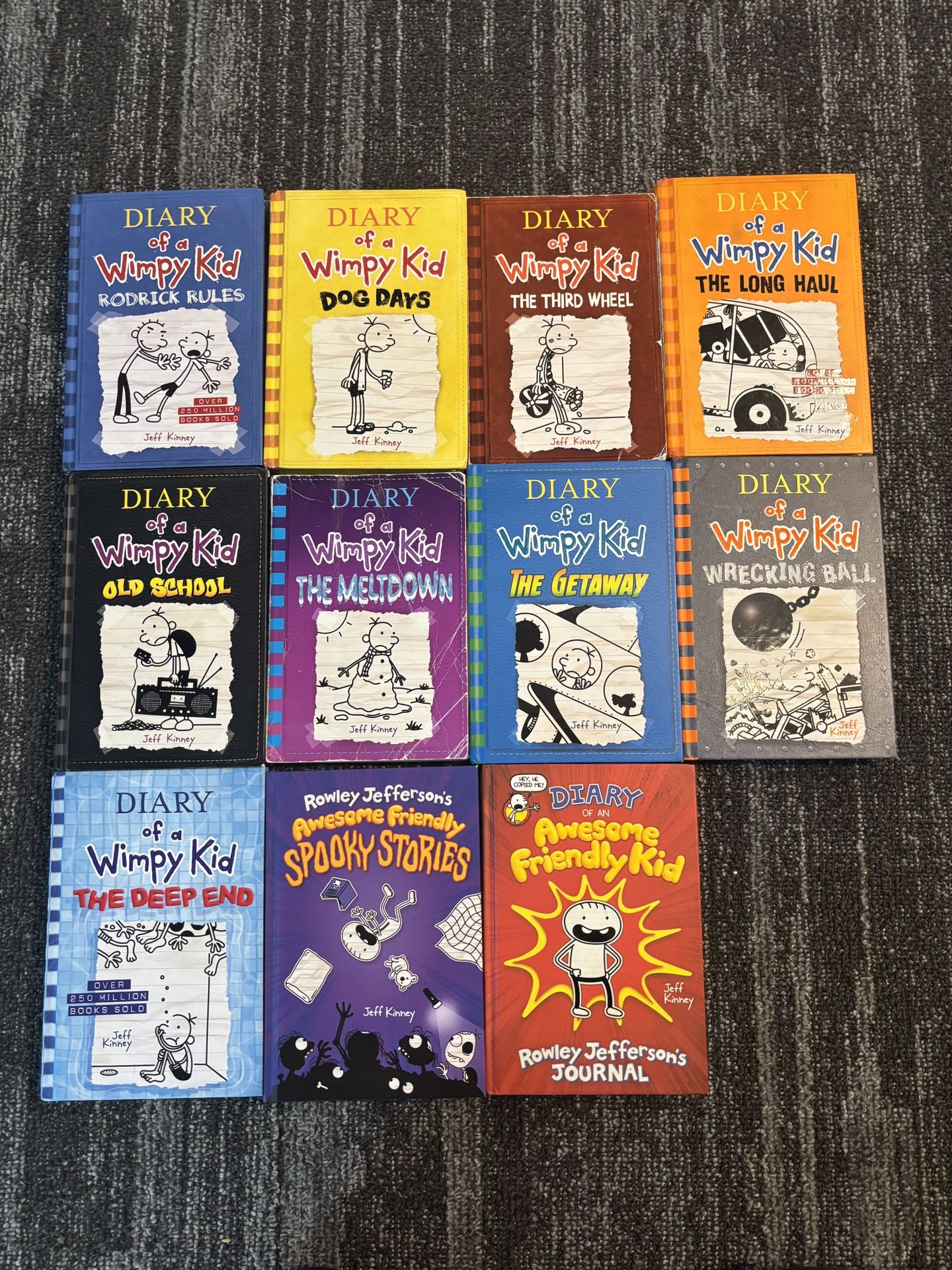 Diary Of A Wimpy Kid Books