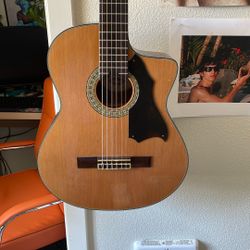 Washburn Classical Electric-Acoustic Guitar