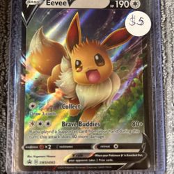 Eevee V Pokémon Card