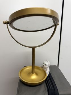 Sloth Gold Plated 2 Sided Mirror 