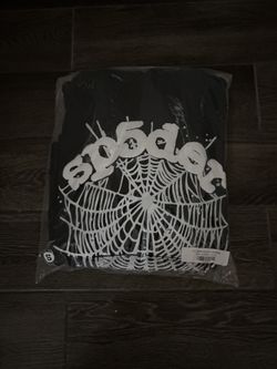 Spider Hoodie Black And White