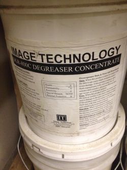 5 Gal bucket of industrial degreaser concentrate