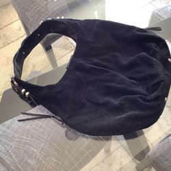 Black Hobo bag Makowsky Good Condition Minimal Stain On Bottom See Photo