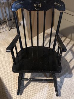 Child’s vintage rocking chair