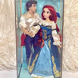 Disney Fairytale Designer Collection: Ariel & Prince Eric Dolls LE 4322 Of 6000