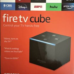 Amazon Fire Tv Cube 4K Hands Free 