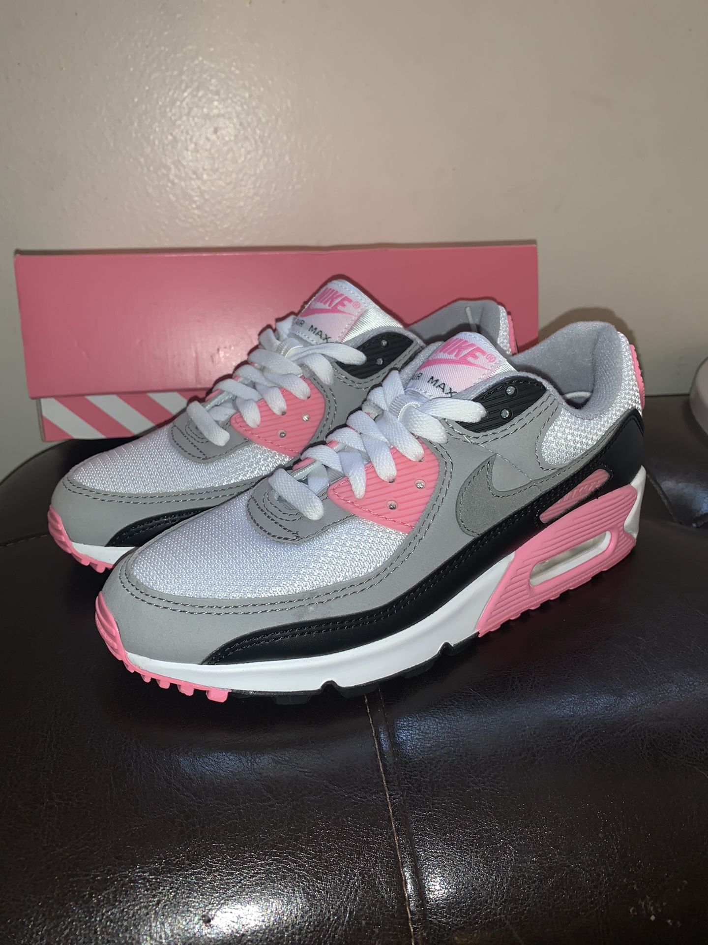 Women’s Nike air max 90 rose pink cd0409-102 size 7