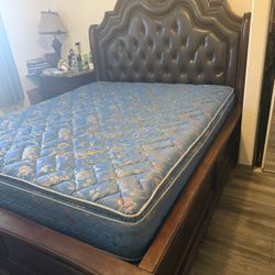 King Bed Frame And Dresser 