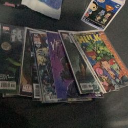 Funko Pops Football Cards in Comic Books