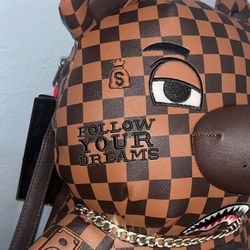 LV bear backpack