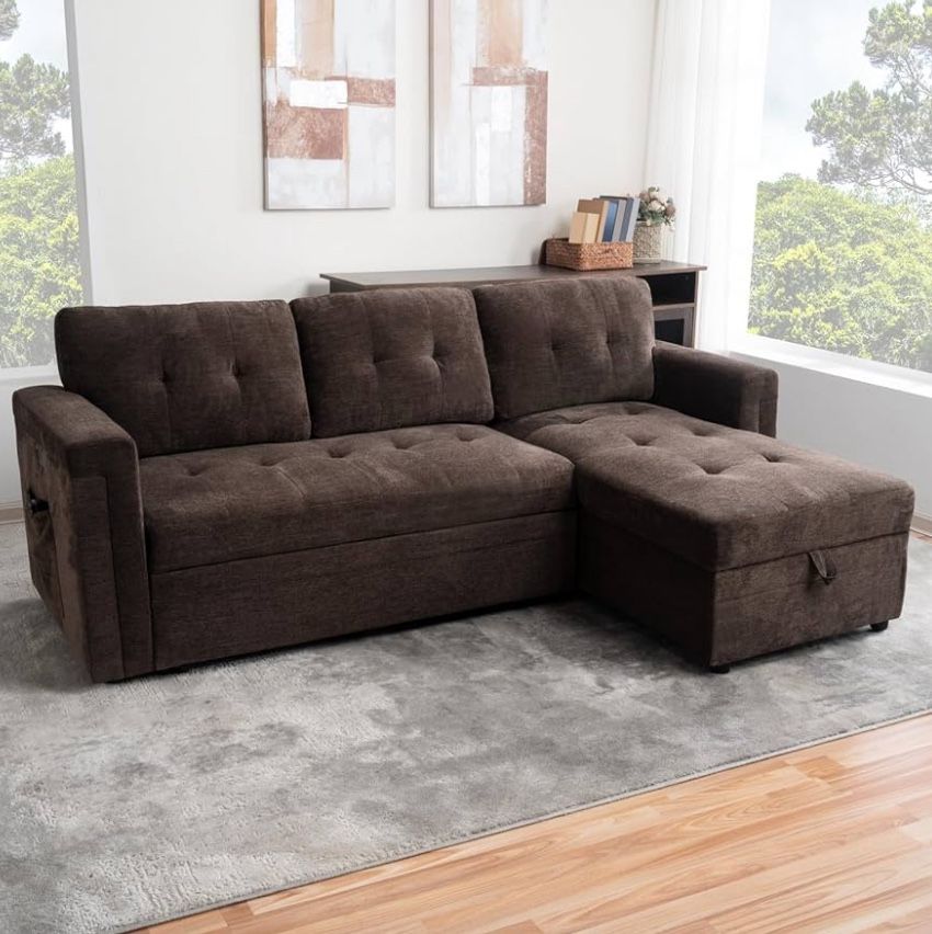 Naomi Home L-Shaped Sectional Sofa