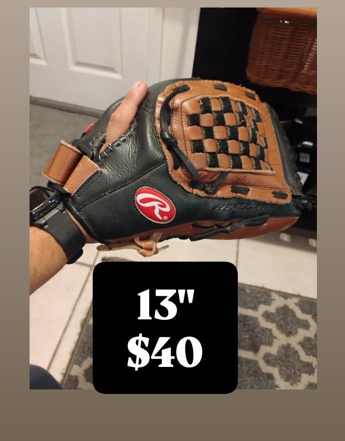Rawlings Softball Glove 13"