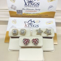10 K Diamond Earrings (HOLIDAY SALE!!!)