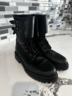 Woman real leather boots man made in Spain size 38