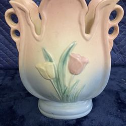 Antique(1(contact info removed)) Original Hull Pottery Tulip 11-33-6" 
