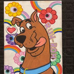 Scooby Doo - Scooby Painting 