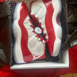 Jordan 11 Cherrys New Size 9 100% Authentic 