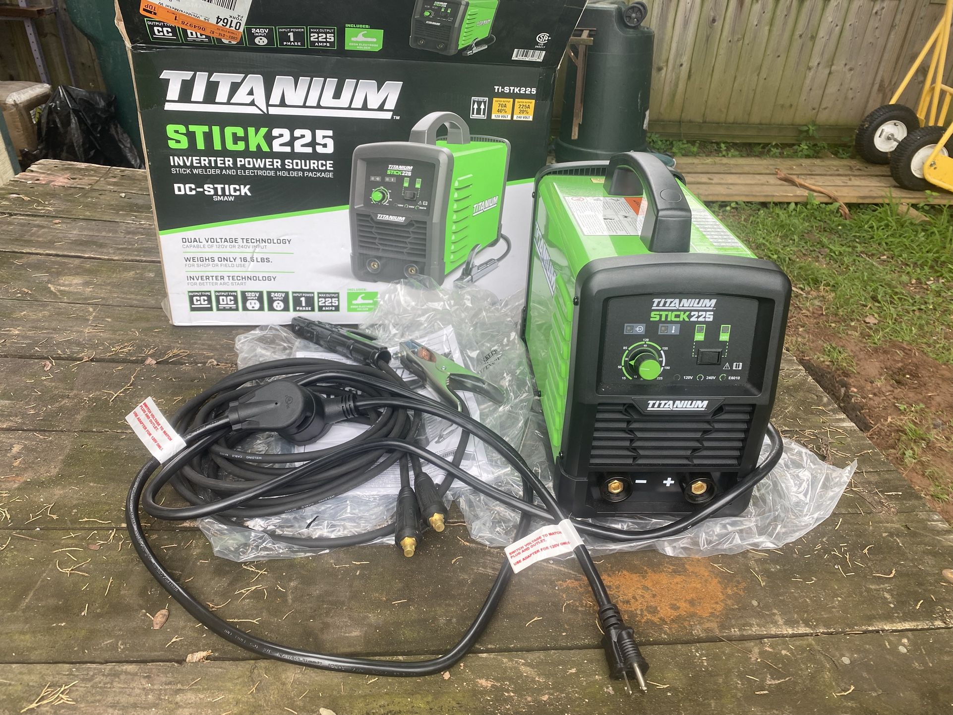 Titanium Stick Welder