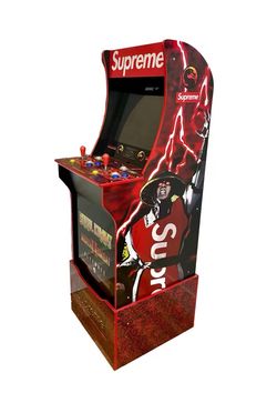 Arcade1up x Supreme Mortal Combat Arcade Machine