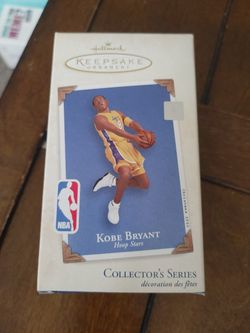 Kobe Bryant Hallmark Ornament Collector's