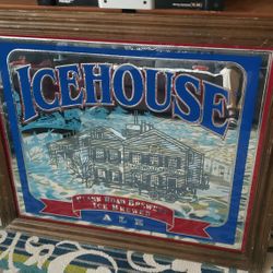 1993 ICEHOUSE Beer Mirror. $100 Firm. Pickup In Oakdale