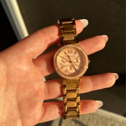 Rose Gold Michael Kors Watch