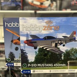 HobbyZone P-51D Mustang 450mm Beginner Pilot Plane.