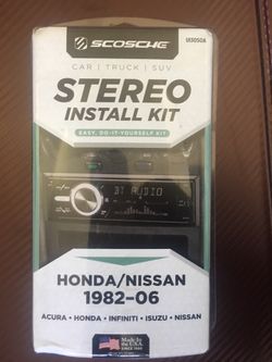 Stereo install kit
