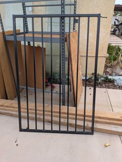36 inches metal gate