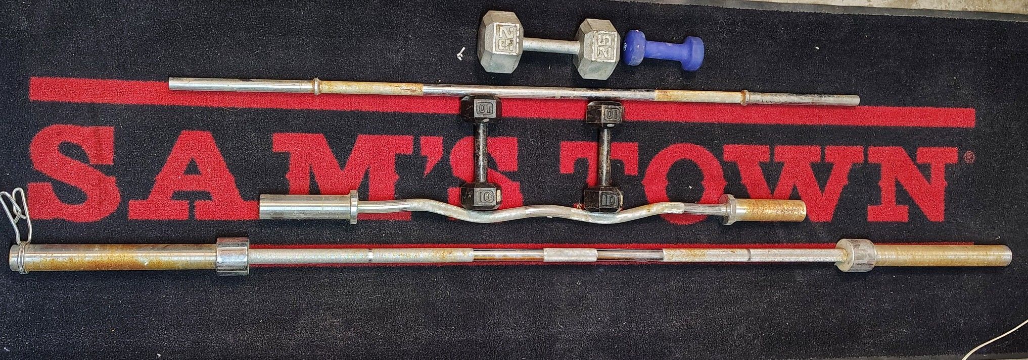 Olympic Barbell Set & Dumbbell Set