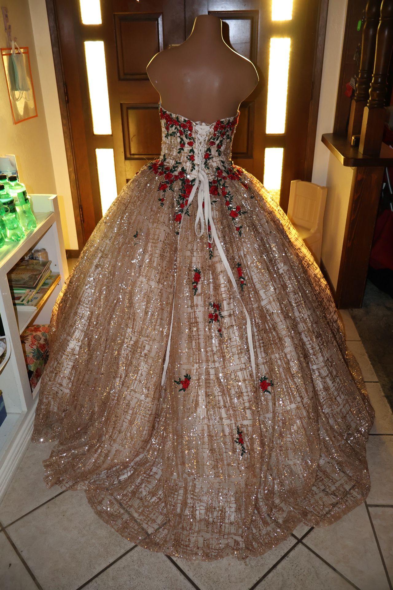 ball gown or quince dres