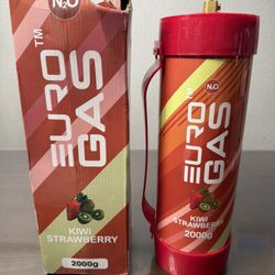 EURO GAS | N20 | 2000G | KIWI STRAWBERRY | FOOD GRADE | Coachella