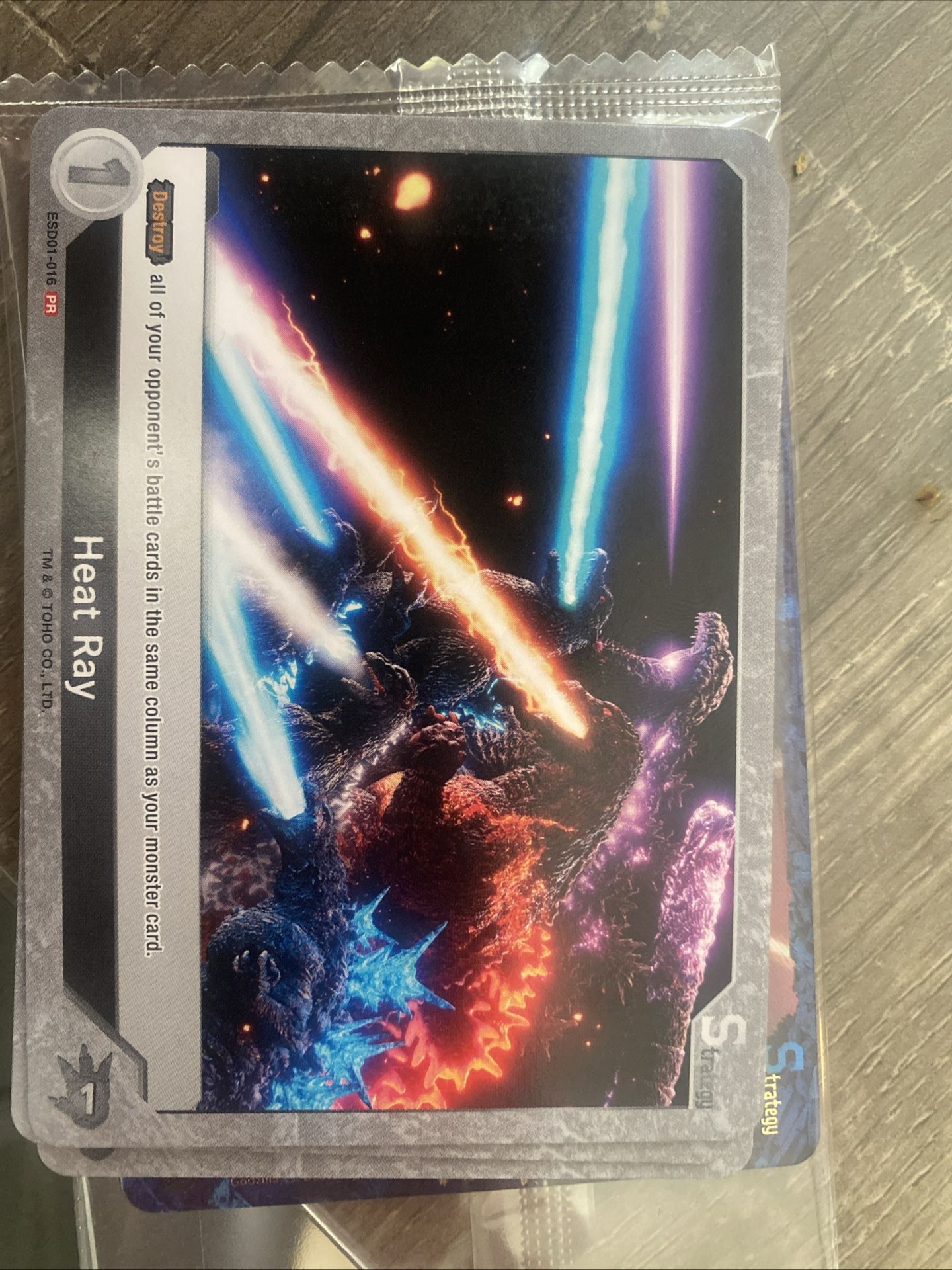 Anime Expo 2025 Godzilla Heat Ray Promo card
