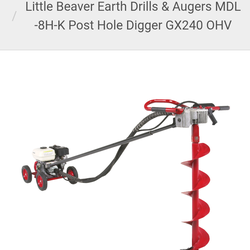 Little beaver post hole digger