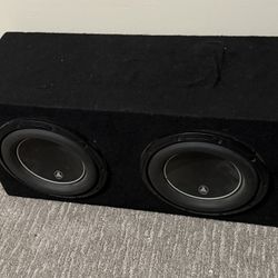 Two 10” W6 JL & 1200 Watt Amp 00 Gauge Wires