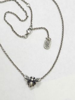 RETIRED James Avery honey bumble bee necklace 16 inches