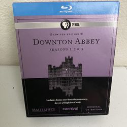 Downtown Abbey Season 1, 2 & 3 Blu-Ray 