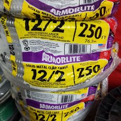 12/2 MC-AL Metal Clad Wire 