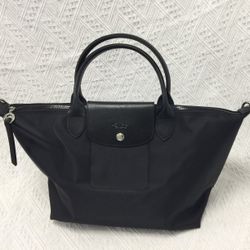 Longchamp Le Pliage Neo Tote Bag Size Large Black