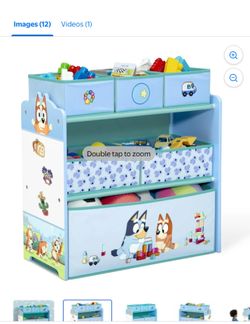 Brand new bluey kids organizer