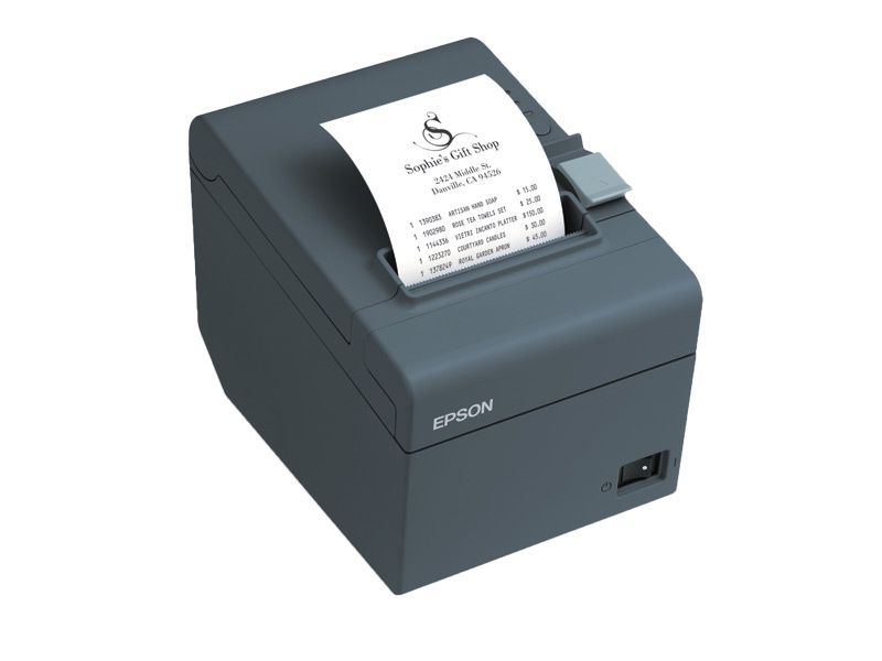 Epson TM-20ii direct thermal monochrome desktop receipt printer new !